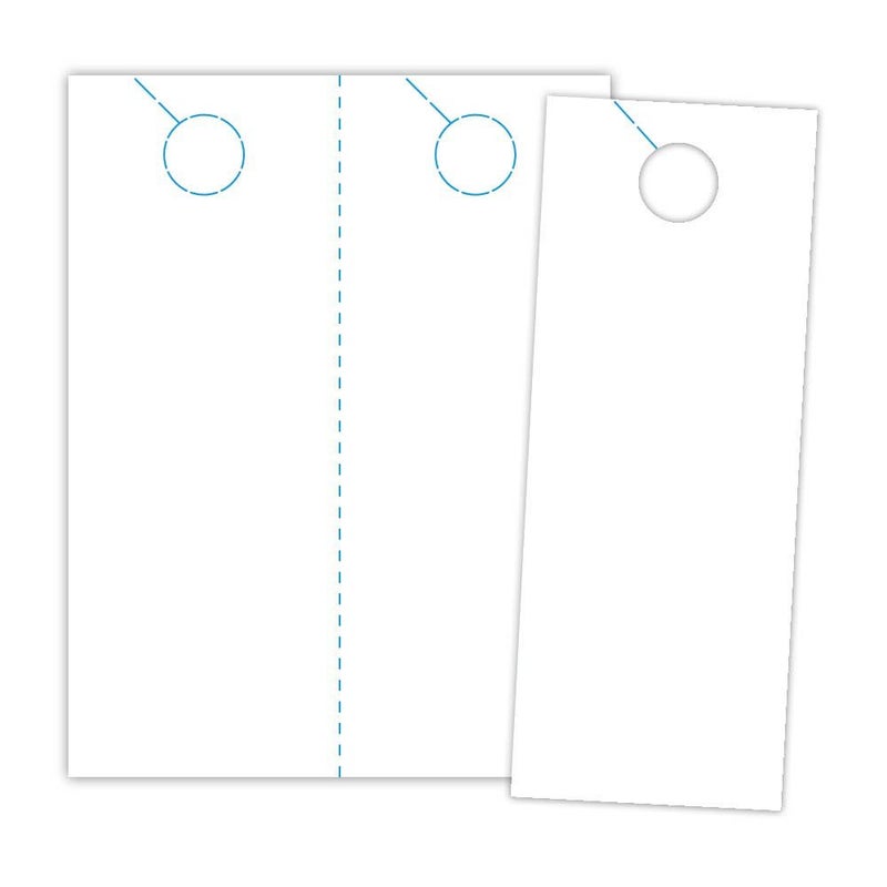 Blanks/USA Blanks USA - Digital Door Hanger - 4.25" x 11", 100 Door Hangers, White - Image 3